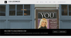 Desktop Screenshot of lisalockwood.com