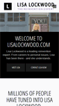 Mobile Screenshot of lisalockwood.com